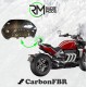 Passenger back rest cover Carbon Fibre Triumph Rocket 3 2020 - onwards